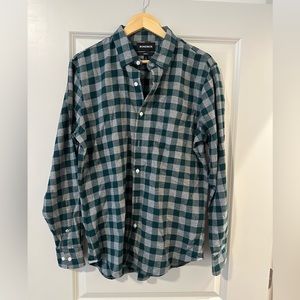 Bonobos Tailored Fit Flannel Button Down - L